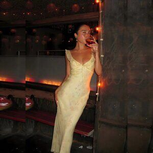 Realisation Par Silk Long Dress